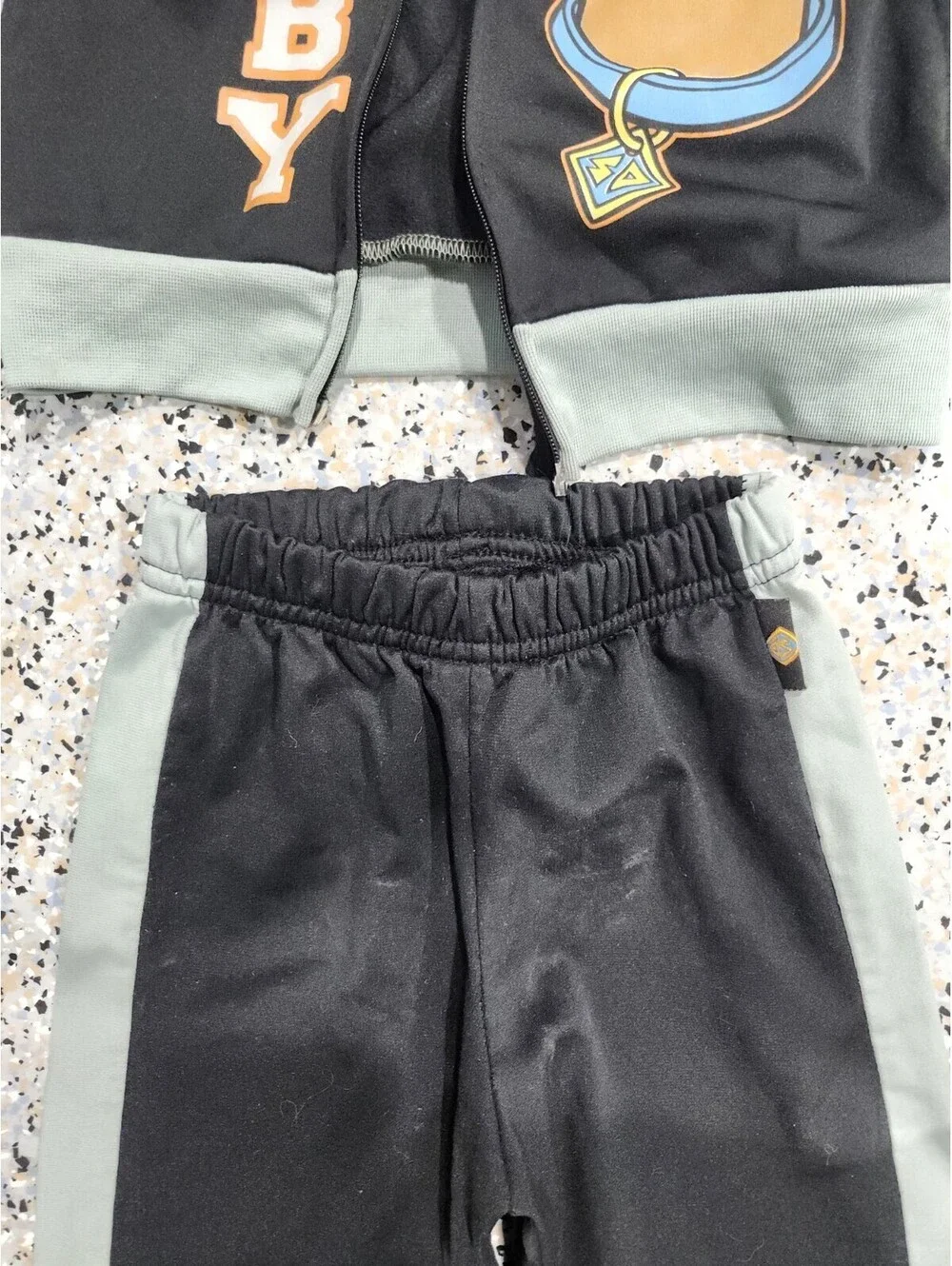 Vintage Y2K Kids Scooby Doo Tracksuit Outfit Rare Size 5